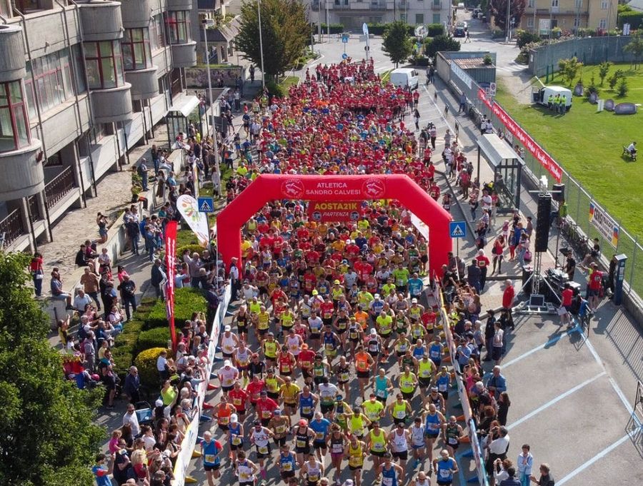 Mezza maratona di Aosta, aperte le iscrizioni Mezza maratona di Aosta, aperte le iscrizioni
