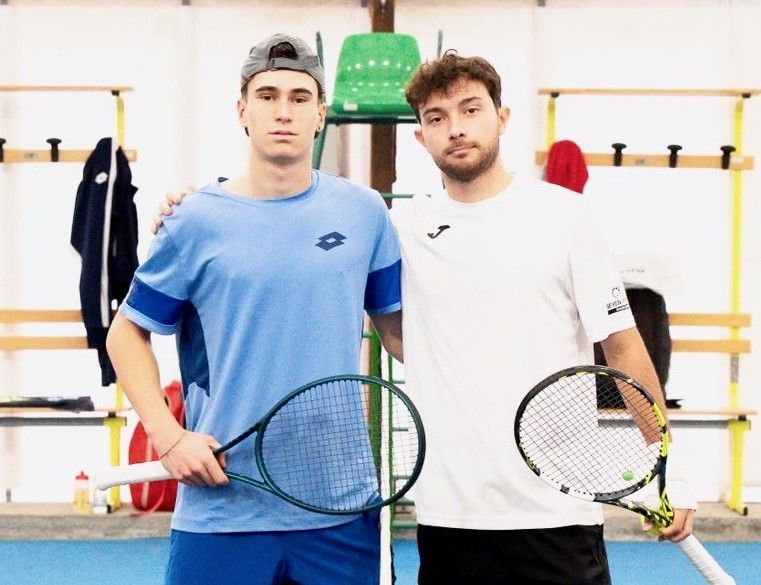 Noah Canonico e Boris Sarritzu Noah Canonico e Boris Sarritzu