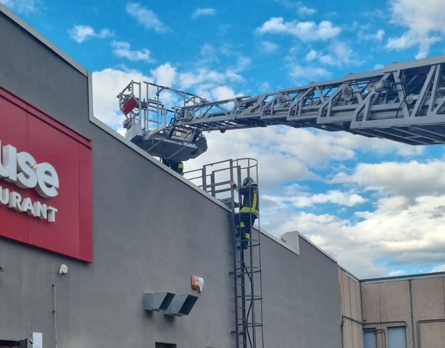 Principio d'incendio al Roadhouse Restaurant a St-Christophe