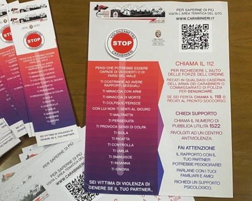 Da sn Stefania Corsi, il maresciallo Denise Buellis, il comandante del Gruppo CC Giovanni Cuccurullo, Tiziana Cattalani e il Comandante della Compagnia CC Tommaso Gioffreda Da sn Stefania Corsi, il maresciallo Denise Buellis, il comandante del Gruppo CC Giovanni Cuccurullo, Tiziana Cattalani e il Comandante della Compagnia CC Tommaso Gioffreda