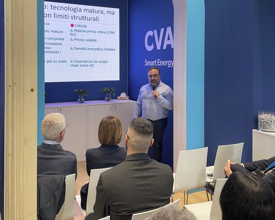 Cva guida il progetto CREALab per nuovi sistemi di accumulo di fonti rinnovabili