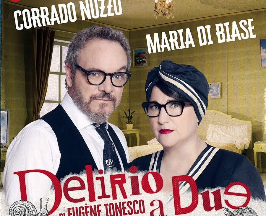 Ad Aosta lo spettacolo teatrale 'Delirio a due' di Eugène Ionesco