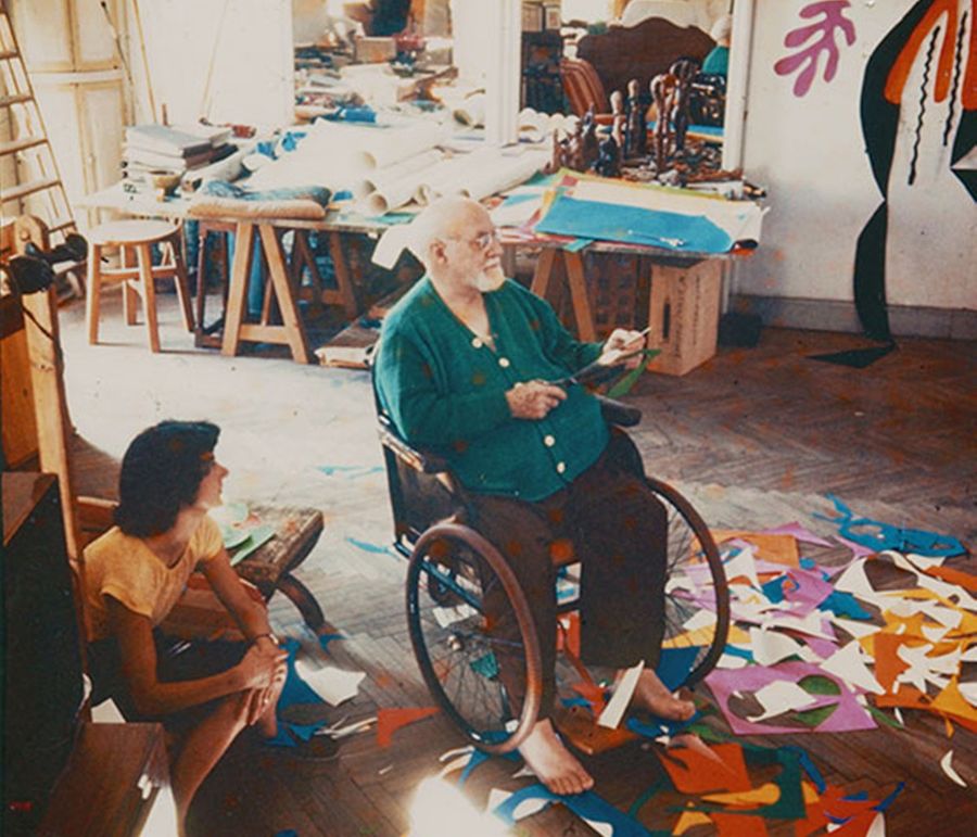 Henri Matisse e i suoi 'Papiers découpés' (1952) Henri Matisse e i suoi 'Papiers découpés' (1952)