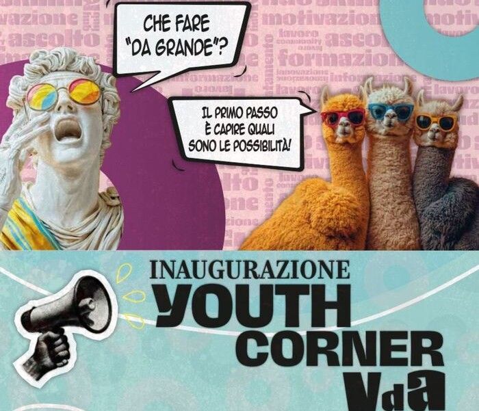 Apre a Verrès lo Youth Corner VDA, spazio per orientamento, formazione, lavoro e futuro dei giovani