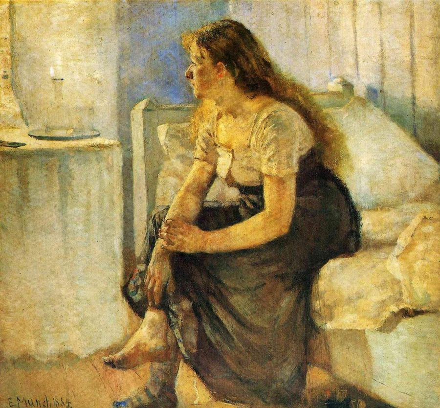 'Mattino', 1884-Edward Munch (1863-1944)