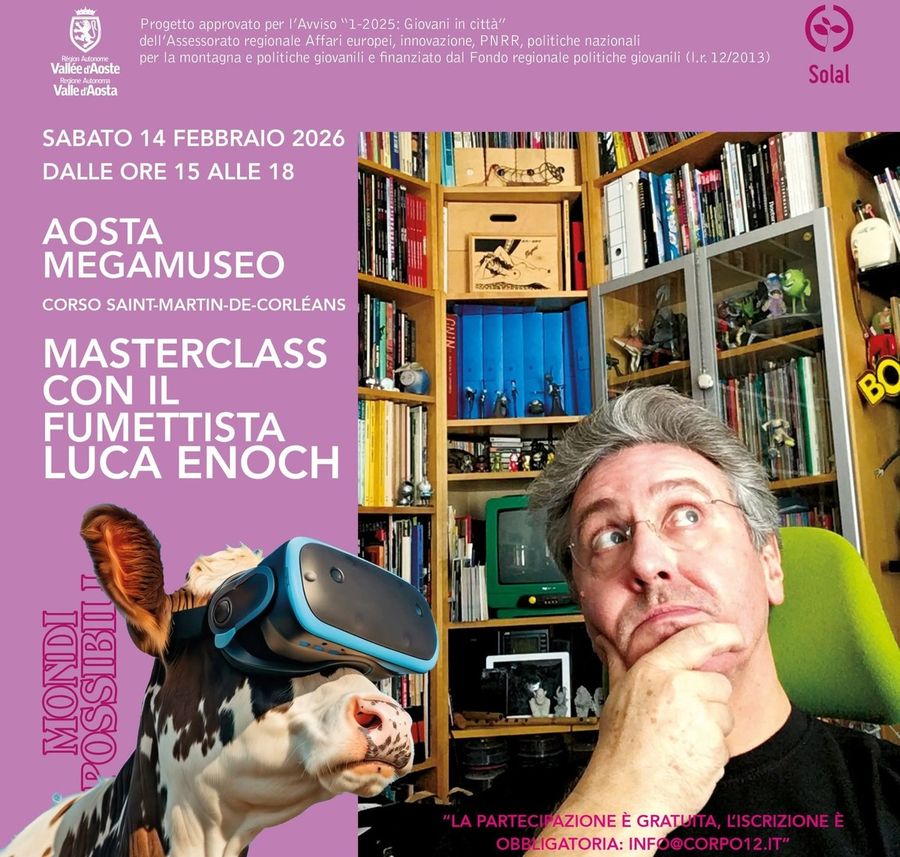 Aosta, al via 'Mondi possibili'; un viaggio tra noir, fantasy e fantascienza Aosta, al via 'Mondi possibili'; un viaggio tra noir, fantasy e fantascienza