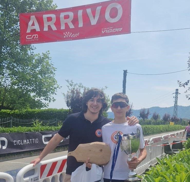 Ciclismo: Enea Bortolotti Barrel sul podio della Giornata Azzurra