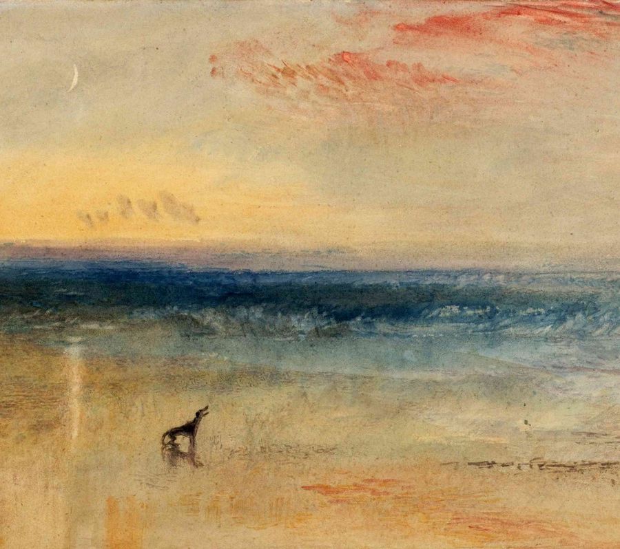 L’alba dopo il naufragio, 1841.William Turner (1775-1851)