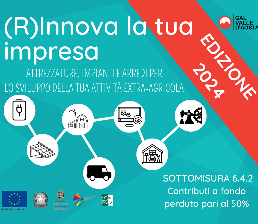 '(R)Innova la tua impresa', nuova edizione del bando dedicato alle aziende valdostane