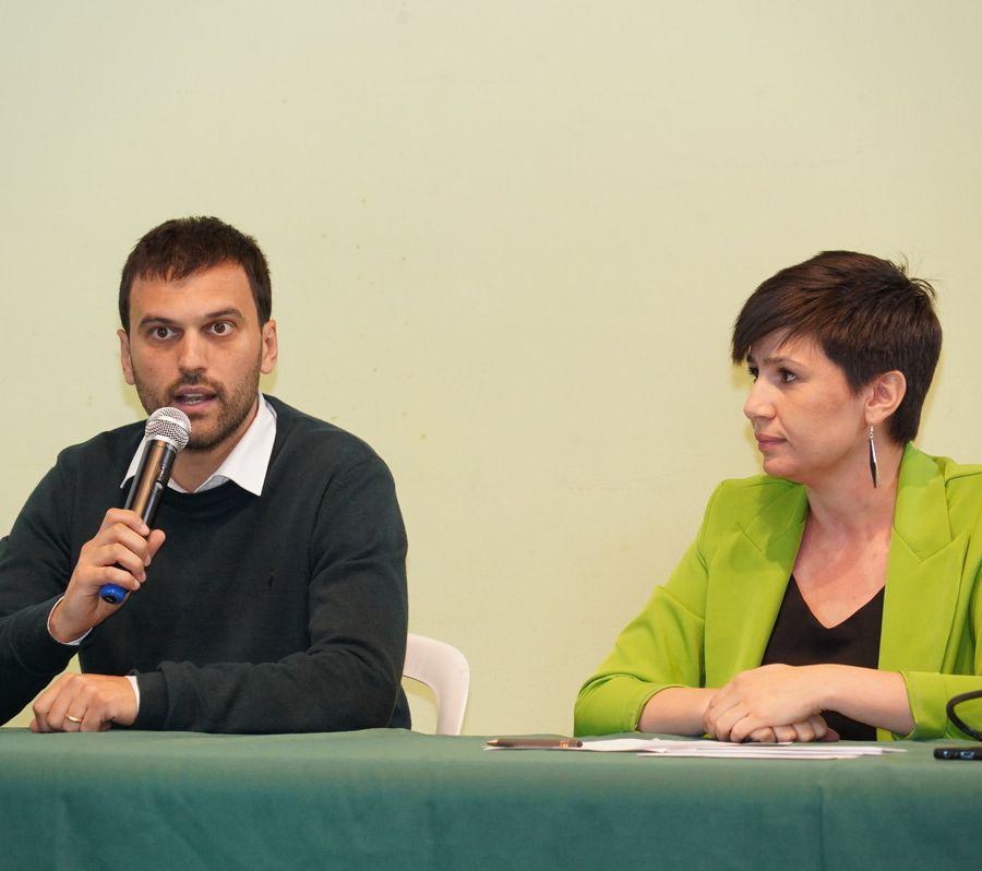 Marco Carrel e Denise Borbey