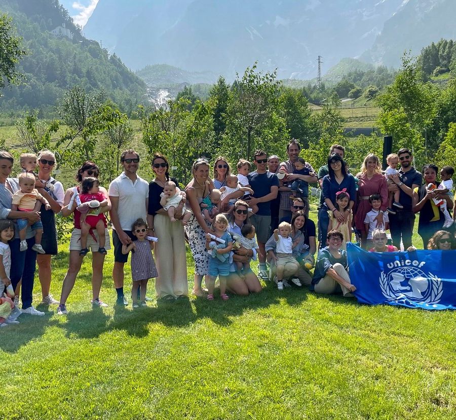 Courmayeur, la Pigotta dell'Unicef e un ciliegio selvatico ai 16 nuovi nati