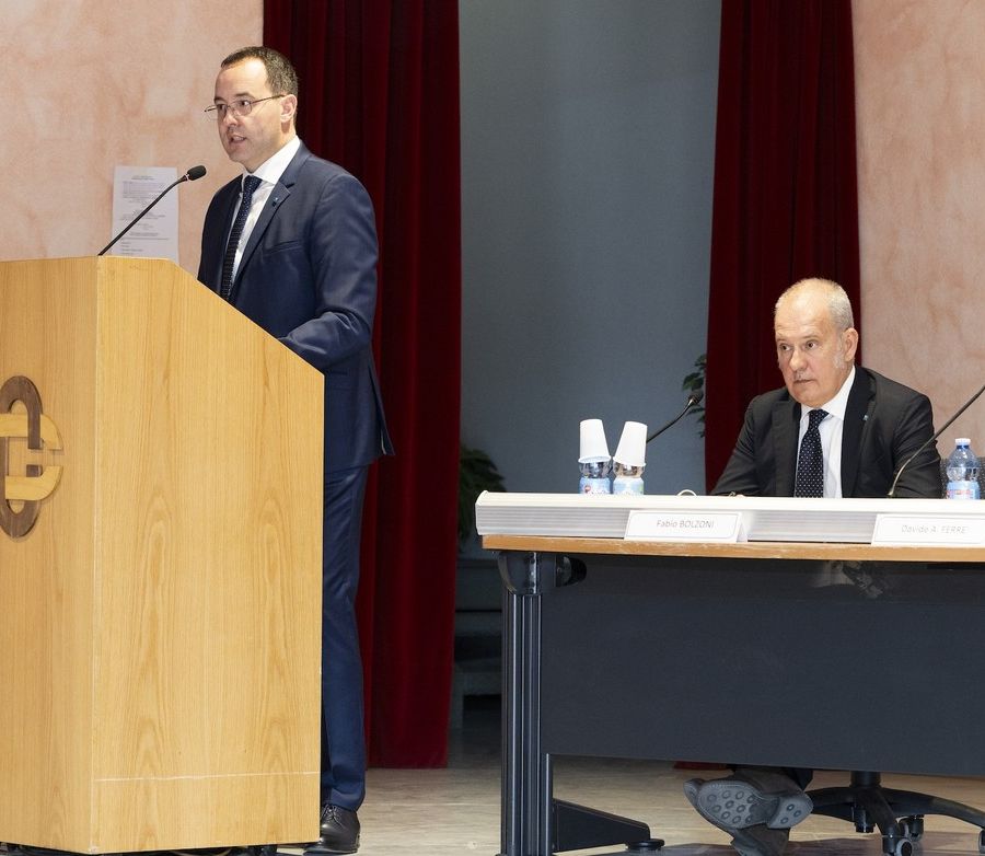 Da sn Davide Ferré e Fabio Bolzoni