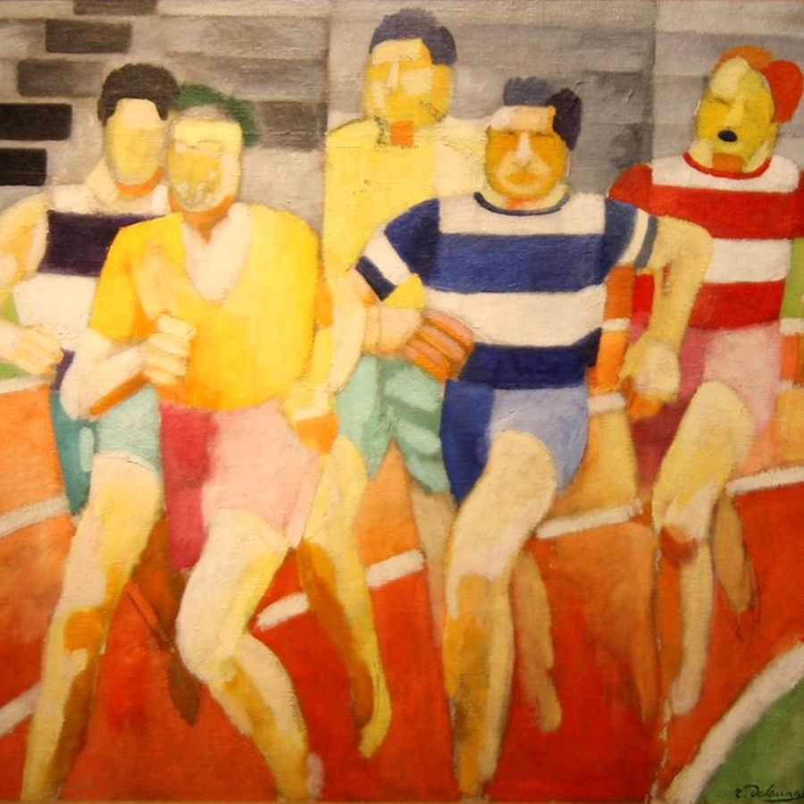 Robert Delaunay (1885-1941)- Corridori, 1924