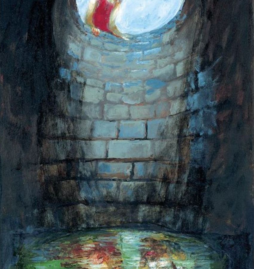 Lettura d'arte; 'Donna al pozzo di Giacobbe', 1990 - Sieger Köder