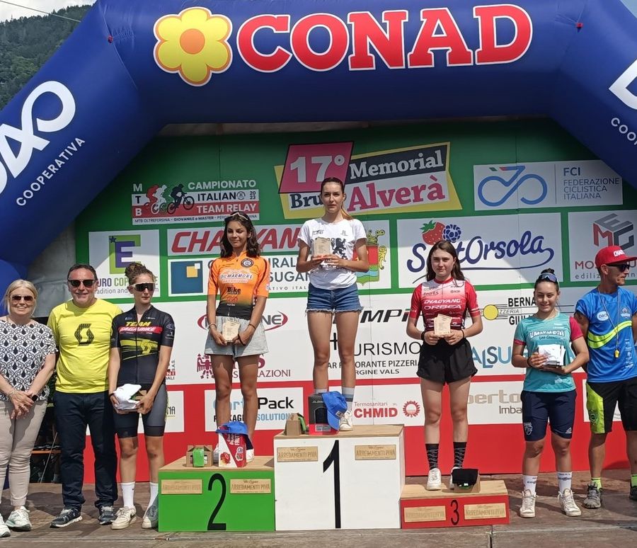 Ciclismo: Elisa Giangrasso seconda nella tappa del Campionato di società