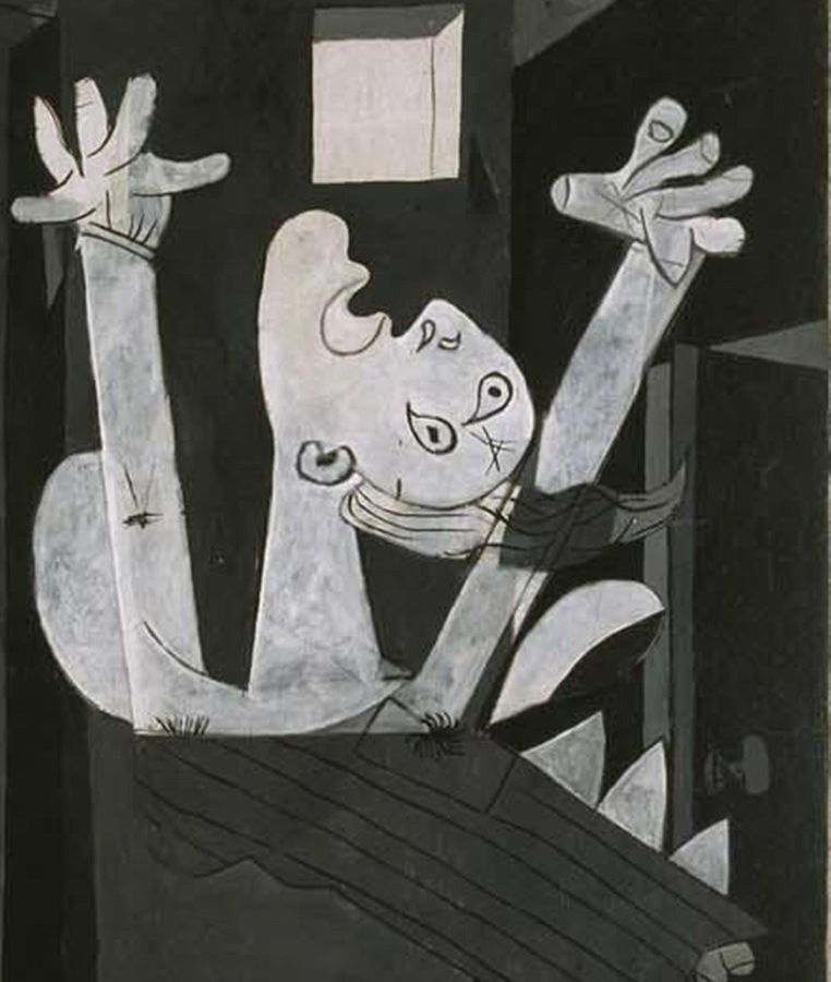 'Guernica', particolare -1937- Pablo Picasso; a cura di don Paolo Quattrone