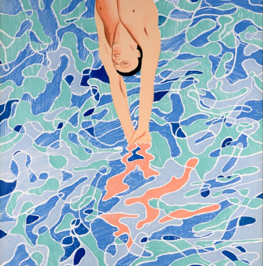 'Olympische Spiele Munchen', 1972- David Hockney (1937)