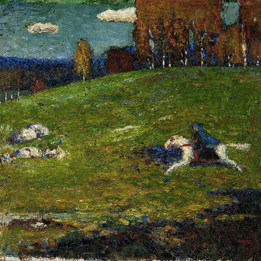 'Il cavaliere azzurro' - 1903, Kandinskij (1866-1944)