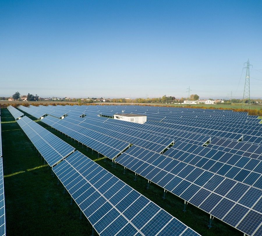 Un impianto fotovoltaico di Cva ad Alessandria