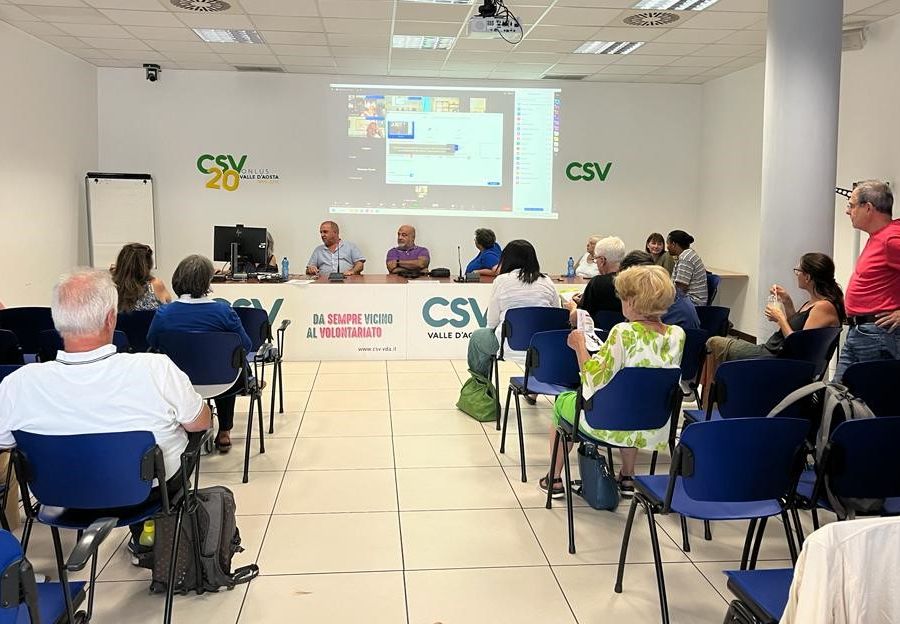 L'incontro di martedì sera al CSV
