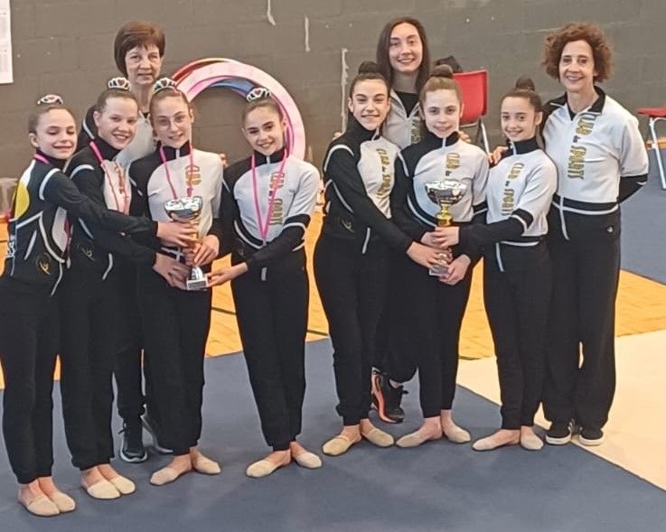 Ritmica: Club des Sports quattro volte sul podio a Candelo