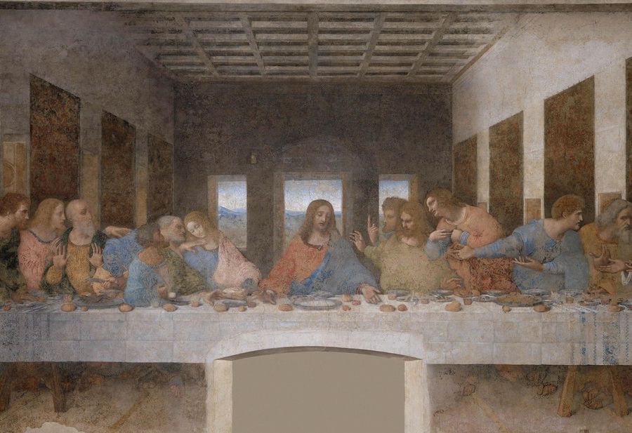 'L’ultima cena', 1494-1498 - Leonardo da Vinci
