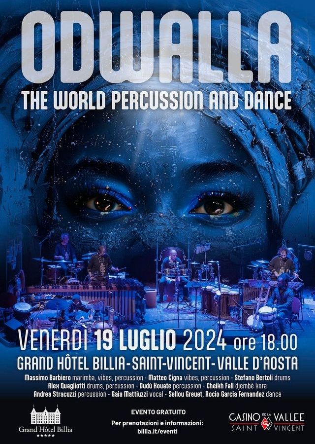 Al G.H. Billia gli Odwalla con il magnetico 'The world percussion and dance'