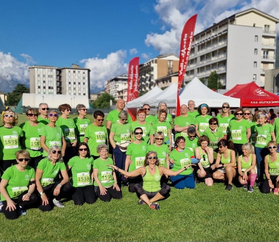 All'Aosta 21K gli atleti inclusivi e senza età di 'M.A. training 360'