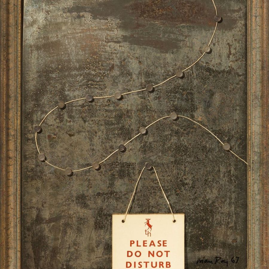 'Please Do Not Disturb', 1967; Emanuel Radnitzky (Man Ray) 1890-1976