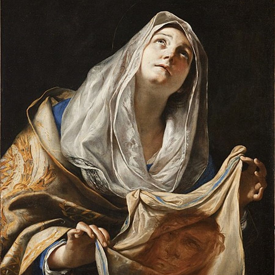'Santa Veronica con il velo', 1652-1653-Mattia Preti (1613-1699)