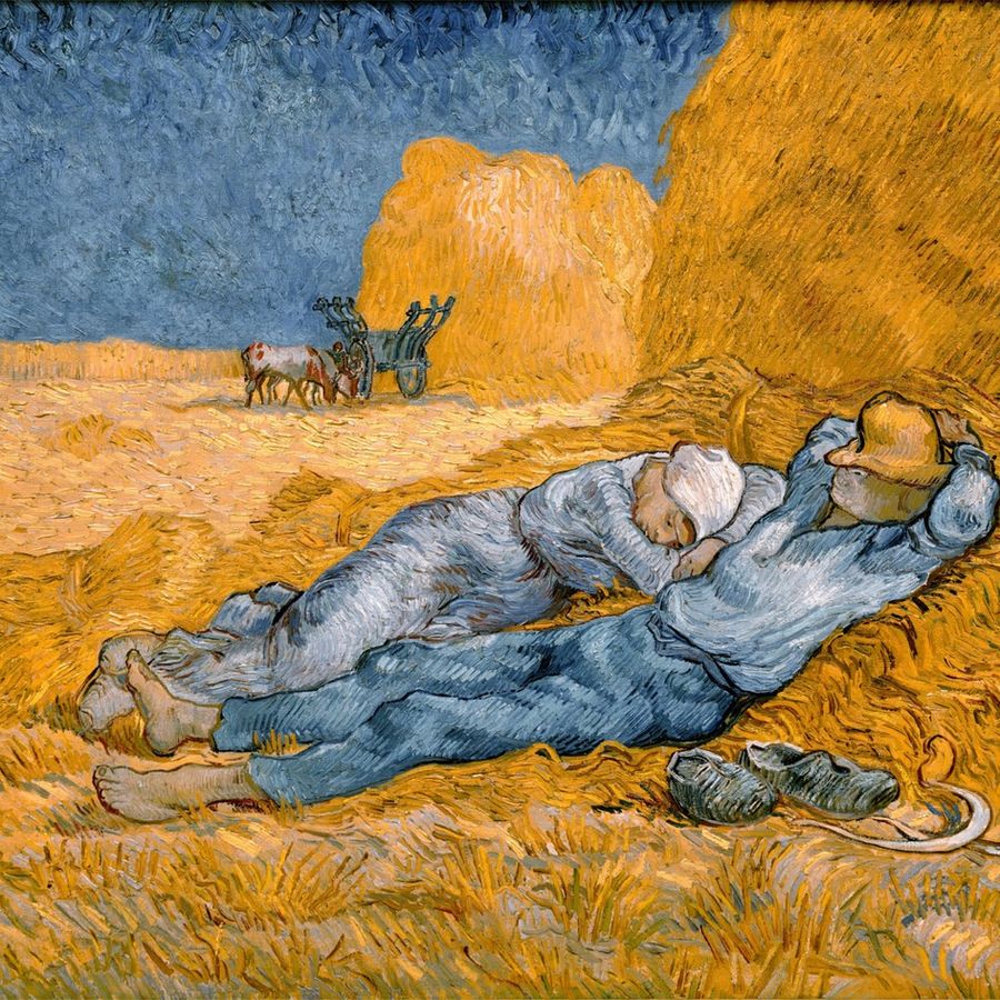 'Mezzogiorno, riposo dal lavoro' (1890) - Vincent Van Gogh