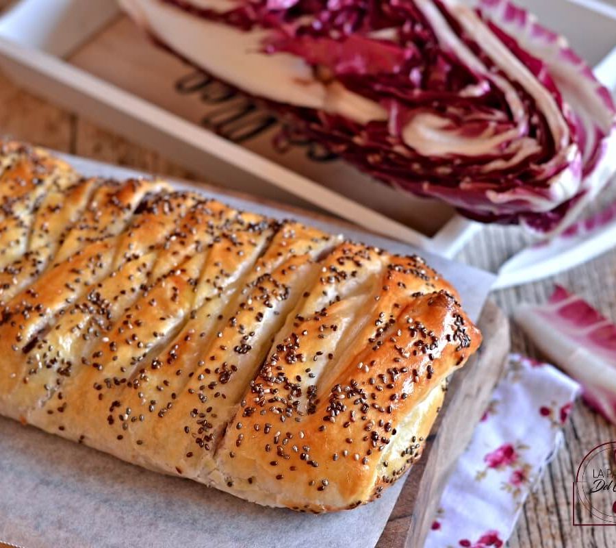 La Pagina del Goloso e lo Strudel salato al radicchio