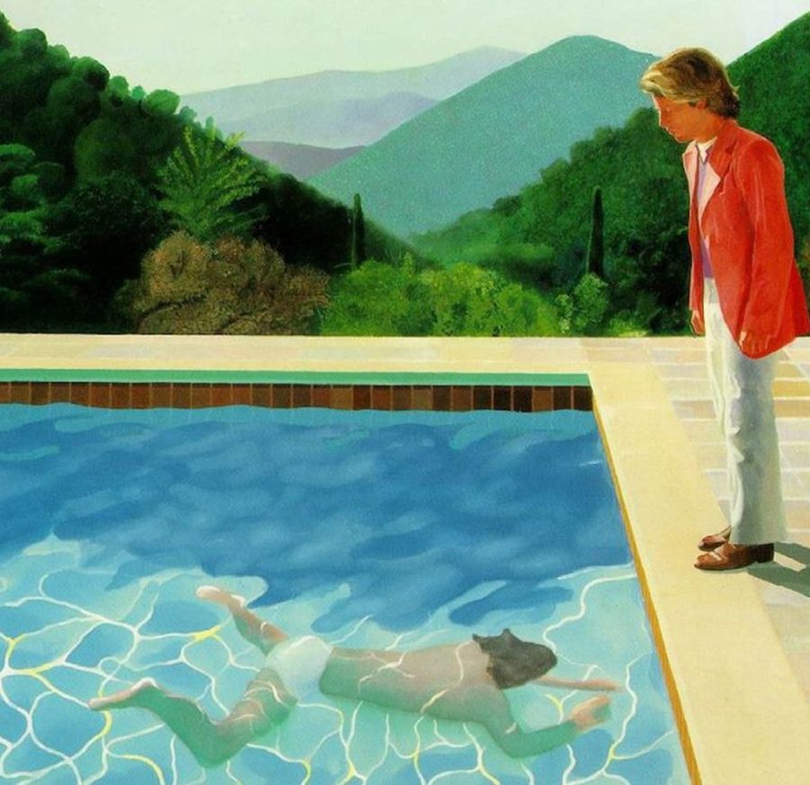 'Ritratto di un artista', 1972 - David Hockney (1937)