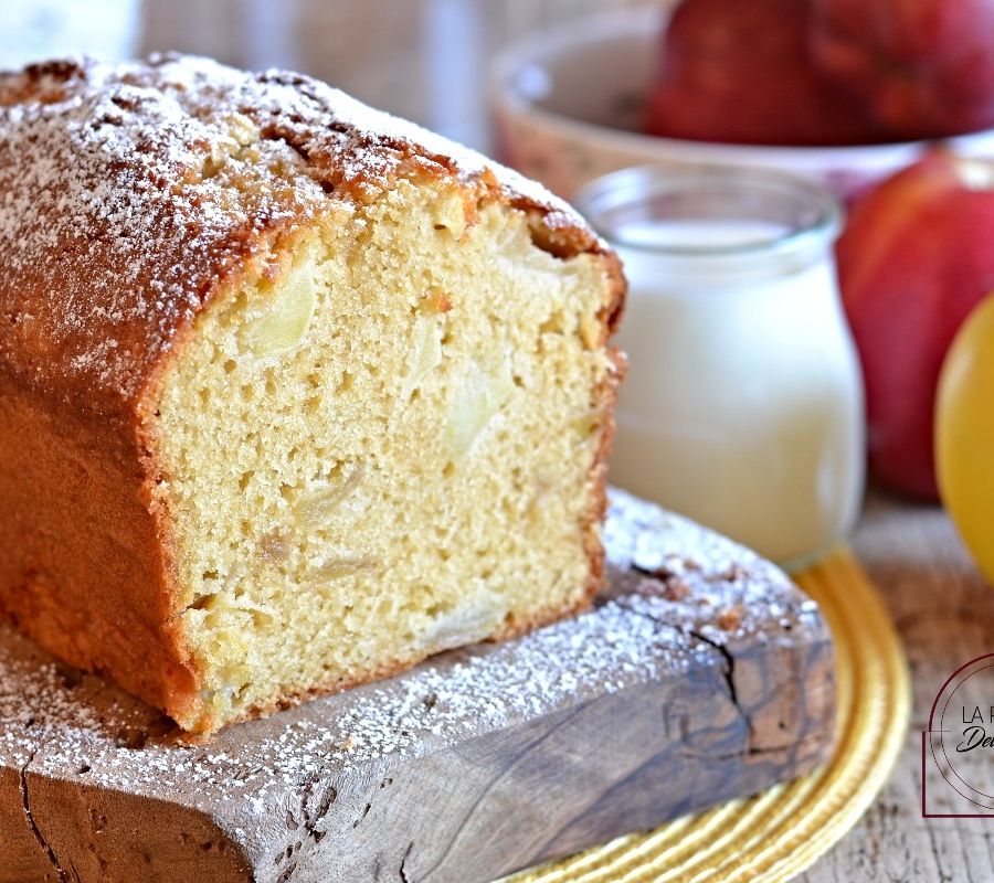 Plumcake allo yogurt e mele; Cinzia Raso e la sua Pagina del Goloso