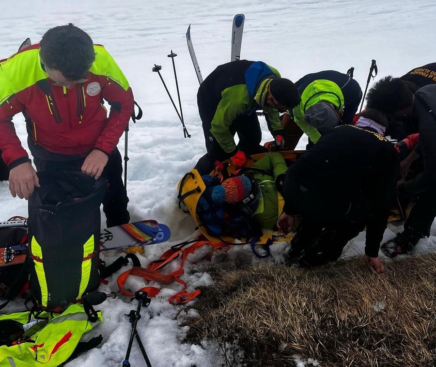 In salvo scalatore infortunatosi sul Monte Rosa