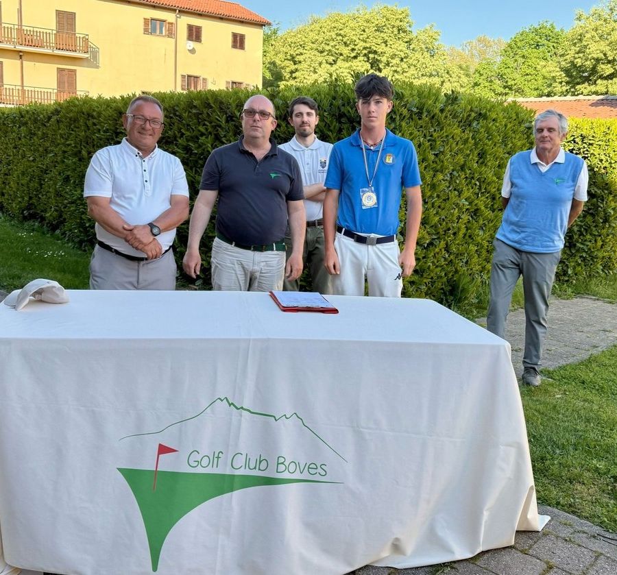 Golf, a Boves sucesso per Mathias Sciocchetti Bois