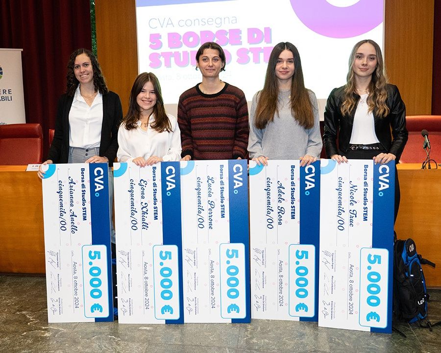 Le studentesse vincitrici lo scorso anno