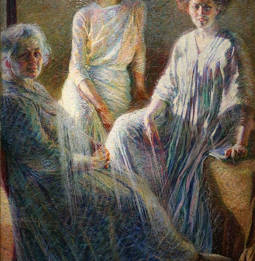 'Tre donne', 1909-1910; Umberto Boccioni (1882-1916)