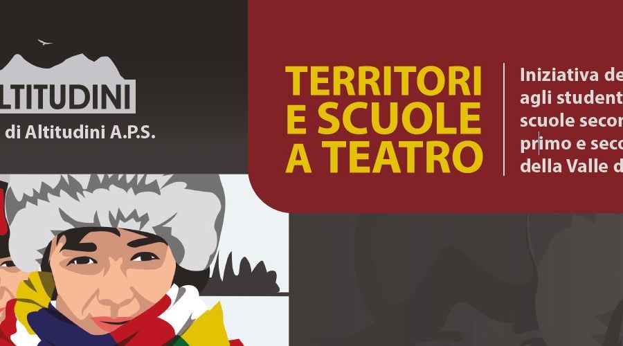 Al via la terza edizione di 'Territori e Scuole a Teatro'
