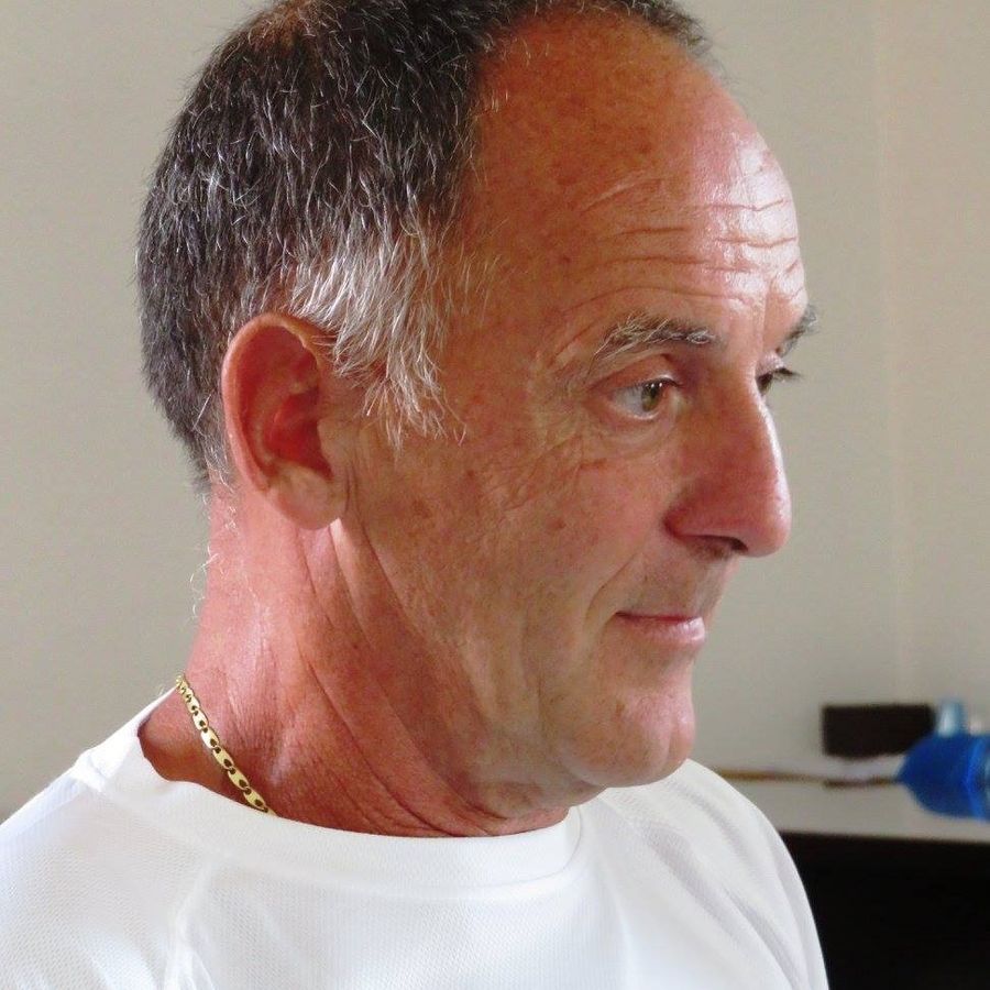 Il runner solidale Fabrizio Amicabile