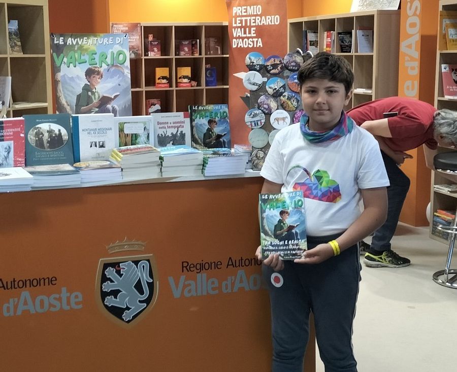 Successo al Salone del Libro di Torino per il giovane autore valdostano Valerio Boggia