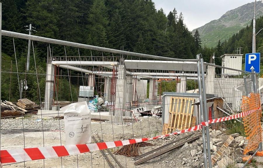 Il cantiere era stato posto sotto sequestro dall'Autorità giudiziaria