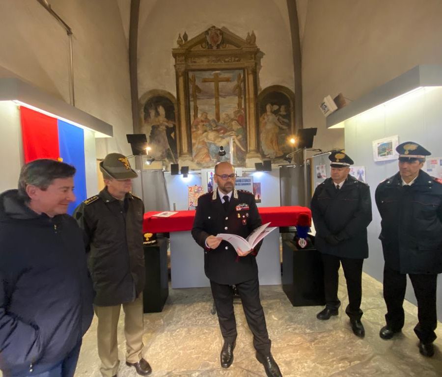 Il Forte di Bard è il mese di Gennaio nel Calendario da tavolo 2024 dei carabinieri