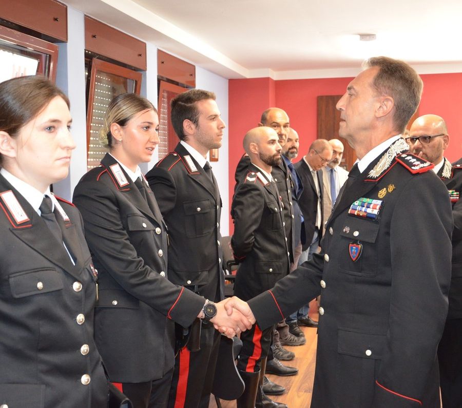 Il generale Galletta ha incontrato i carabinieri della Valle d'Aosta