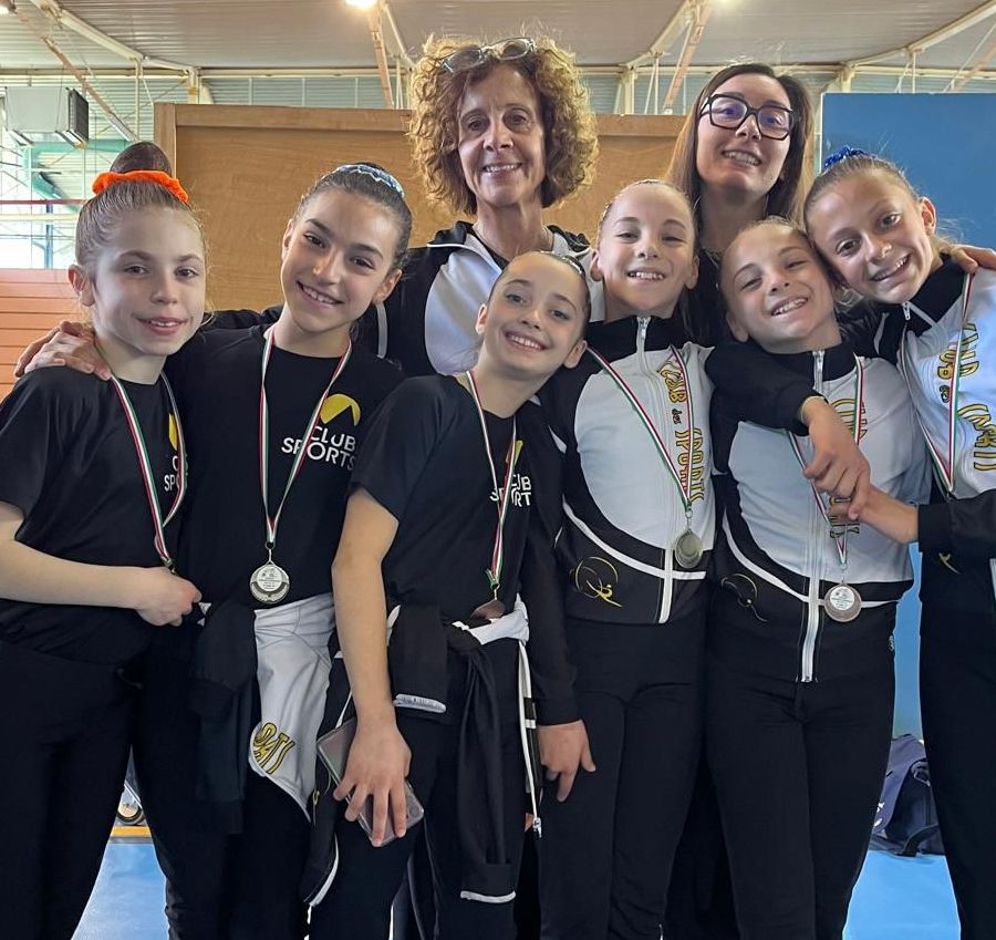 Ginnastica: Club des Sports in grande evidenza nelle gare di ritmica a St-Vincent