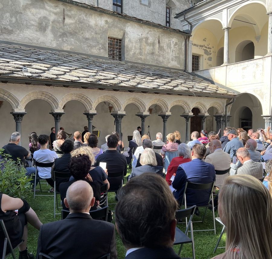 Rassegna 'Claustri Musica', concerto al Chiostro di Aosta