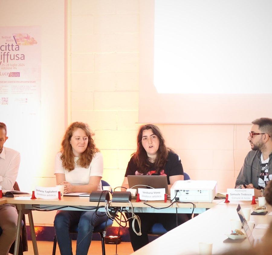 Un momento della conferenza stampa di presentazione degli eventi