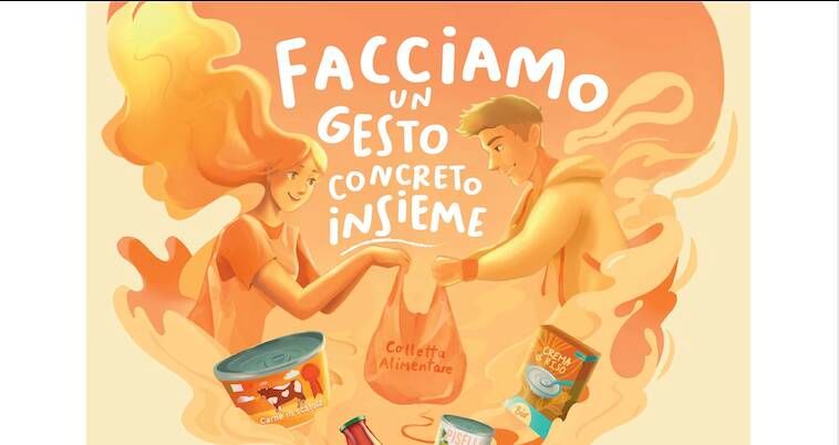'Facciamo un gesto concreto insieme'; torna la Colletta Alimentare