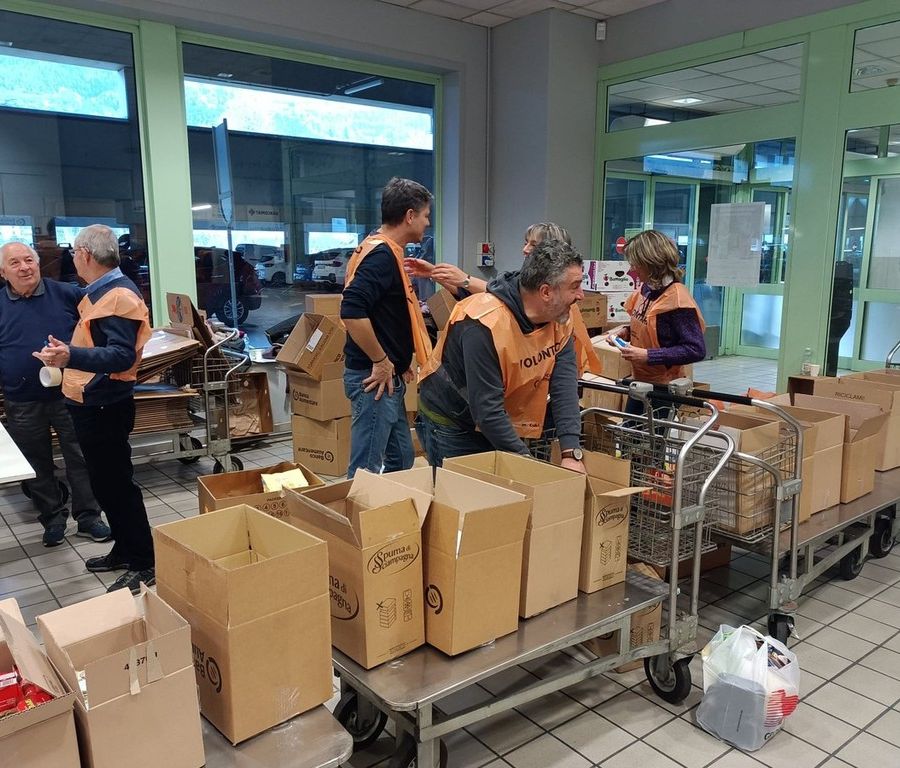 Colletta Alimentare, raccolte in Valle 37 tonnellate di cibo