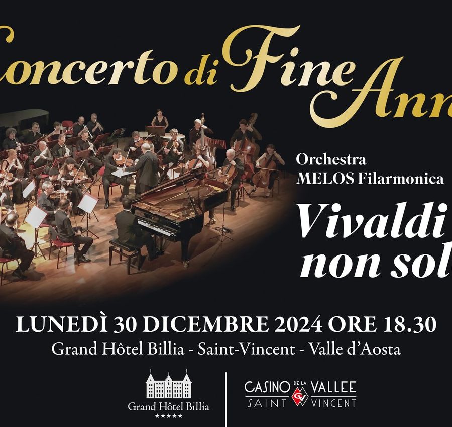Al Grand Hotel Billia concerto di fine anno con 'Vivaldi...e non solo'